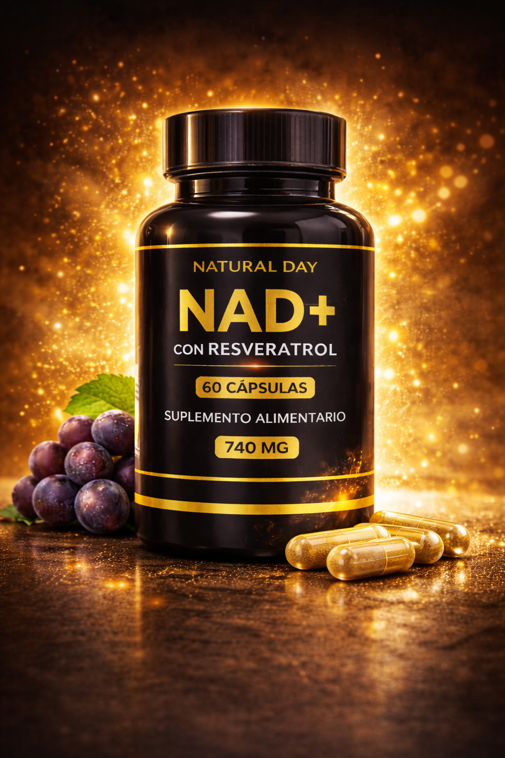 NAD + RESVERATROL 60 cap